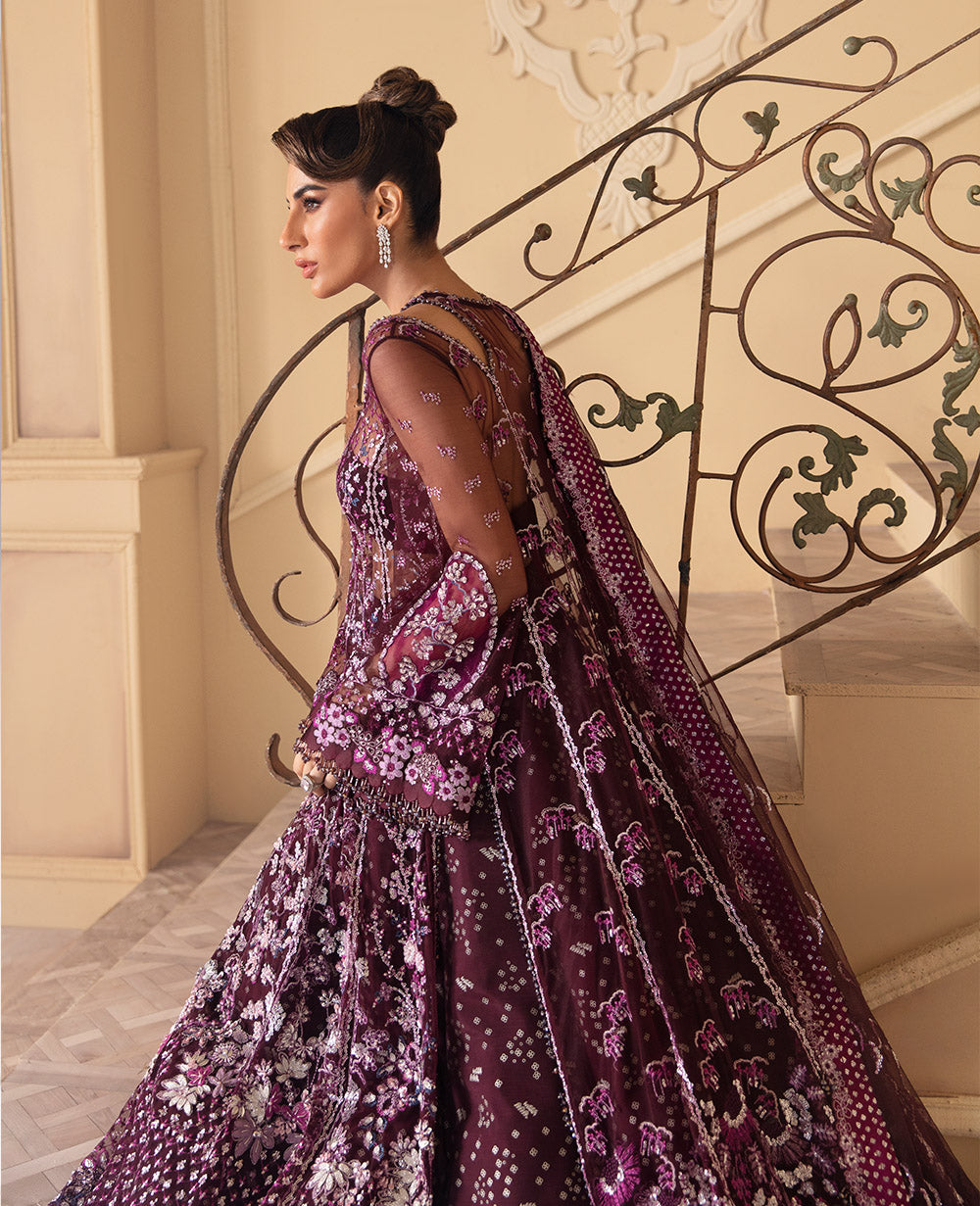 Pakistani Indian Barat Walima Wedding Dress , Embroidered Lehenga choli , Woman Bridal Outfit , Woman Wedding Reception Dress