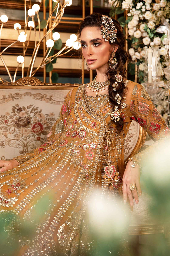 3 Piece Stitched Embroidered Organza Suit | BD-2907