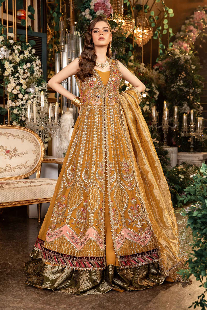 3 Piece Stitched Embroidered Organza Suit | BD-2907