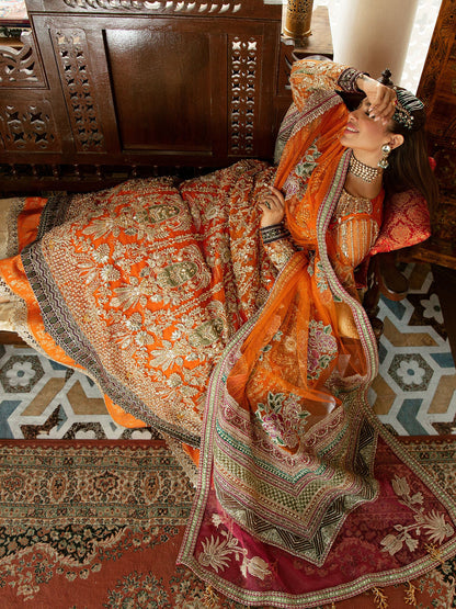 Maryam Hussain Premium Bridal Article G22-02 KESAR