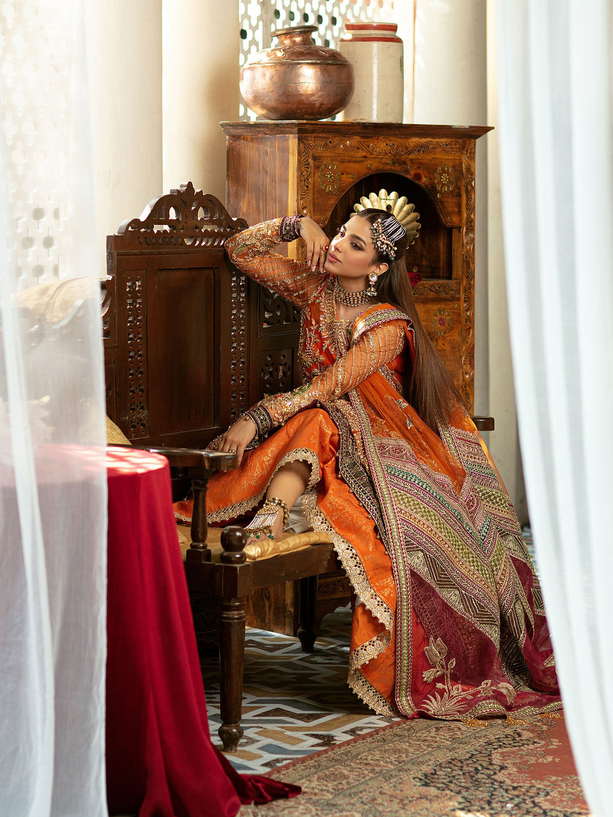 Maryam Hussain Premium Bridal Article G22-02 KESAR
